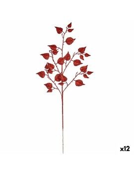 Rama Purpurina Vermelho Plástico 42 x 73 x 3,5 cm (12 Unidades)