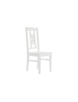 Cadeira de Sala de Jantar DKD Home Decor 43 x 43 x 99,5 cm Branco