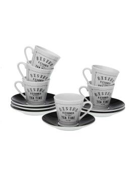Conjunto de 6 Chávenas de Café Versa Bistro Porcelana