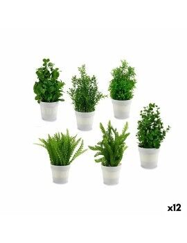 Planta Decorativa Plástico 19 x 26 x 19 cm (12 Unidades)