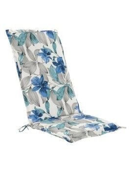 Almofada para cadeiras DKD Home Decor Azul Multicolor 50 x 5 x 125 cm