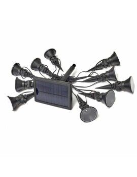Grinalda de Luzes LED Garland Multispot 10-PK Solar Estaca 5 Lm