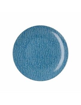 Plat bord Ariane Ripple Cerâmica Azul (Ø 25 cm)