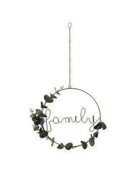 Decoración Colgante Family Ø 31 cm Dorado