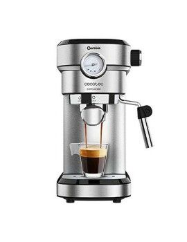 Máquina de Café Expresso Manual Cecotec Cafelizzia 790 Steel Pro 1,2 L 20 bar 1350W Aço 1,2 L