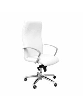 Cadeira de escritório Caudete similpiel P&C 5DBSPBL Branco