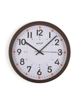 Relógio de Parede Plástico (4 x 30,5 x 30,5 cm)