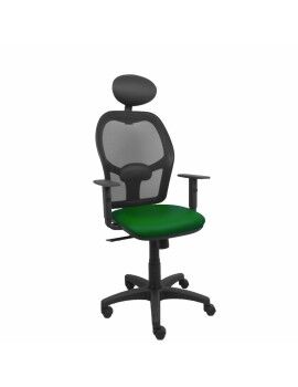 Cadeira de escritório com apoio para a cabeça Alocén P&C B10CRNC Verde-escuro