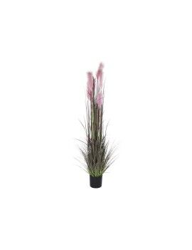 Planta Decorativa DKD Home Decor Cor de Rosa Tecido Aço Plástico PVC (40 x 40 x 180 cm)