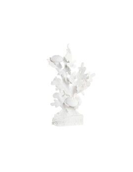 Figura Decorativa DKD Home Decor Branco Coral Mediterrâneo 28,5 x 16,5 x 42,4 cm
