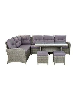 Conjunto de sofá e mesa DKD Home Decor Exterior 267 x 204 x 90 cm (4 pcs)