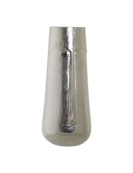 Vaso DKD Home Decor Face Alumínio (18 x 18 x 40 cm)
