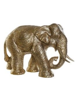 Figura Decorativa DKD Home Decor RF-177265 Dorado Resina Elefante Colonial 83 x 32 x 56 cm