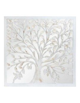 Figura Decorativa DKD Home Decor Árbol Cristal Madera MDF (120 x 3.5 x 120 cm)