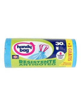 Sacos de Lixo Handy Bag Albal Resistente Antigotejamento 30 L (18 uds)