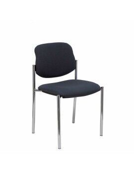 Cadeira de receção Villalgordo P&C BALI600 Pele sintética Cinzento Cinzento escuro