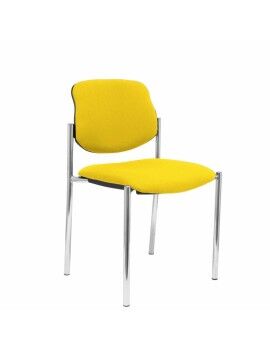 Cadeira de receção Villalgordo P&C BALI100 Pele sintética Amarelo