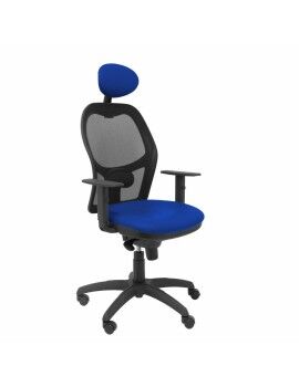 Cadeira de escritório com apoio para a cabeça Jorquera malla P&C SNSPAZC Azul