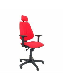 Cadeira de escritório com apoio para a cabeça  Montalvos P&C LI350CB Vermelho