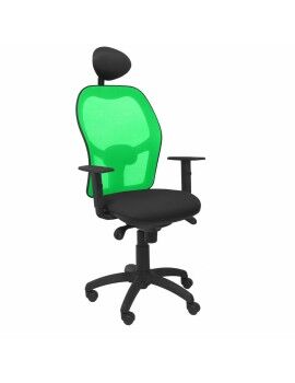 Cadeira de escritório com apoio para a cabeça Jorquera P&C ALI840C Preto