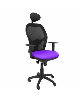 Cadeira de escritório com apoio para a cabeça Jorquera P&C BALI82C Lilás