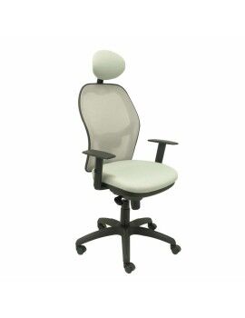 Cadeira de escritório com apoio para a cabeça Jorquera P&C BALI40C Cinzento