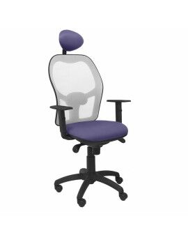 Cadeira de escritório com apoio para a cabeça Jorquera P&C ALI261C Azul