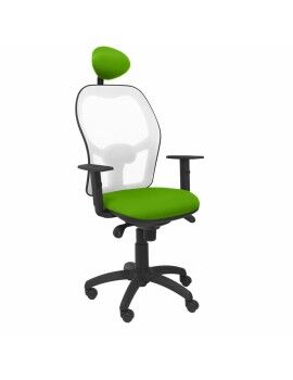 Cadeira de escritório com apoio para a cabeça Jorquera  P&C BALI22C Verde Pistáchio
