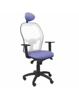 Cadeira de escritório com apoio para a cabeça Jorquera  P&C ALI261C Azul