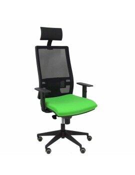 Cadeira de escritório com apoio para a cabeça Horna bali P&C SBALI22 Verde Pistáchio
