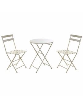 Conjunto de mesa com 2 cadeiras DKD Home Decor 80 cm 60 x 60 x 70 cm