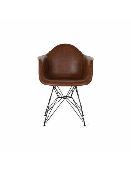 Cadeira DKD Home Decor Castanho Preto 64 x 59 x 84 cm