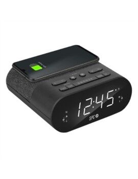 Relógio Despertador com Carregador sem Fios SPC 4587N (1 Unidade)