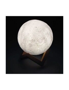 Lâmpada de mesa EDM Lua Branco 3,7 V