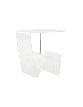 Mesa de Centro DKD Home Decor Metal Transparente Acrílico (40 x 30 x 44 cm)