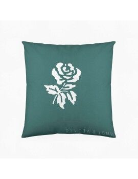 Capa de travesseiro Roses Green Devota & Lomba 60 x 60 cm