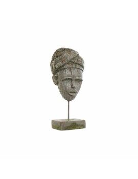 Figura Decorativa DKD Home Decor 24 x 15 x 58 cm Gris Colonial Africana