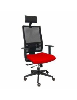 Cadeira de escritório com apoio para a cabeça P&C B10CRPC Vermelho