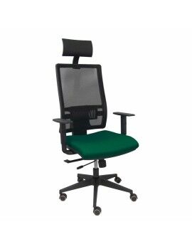 Cadeira de escritório com apoio para a cabeça P&C B10CRPC Escuro Verde-escuro