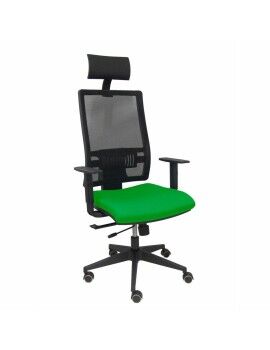 Cadeira de escritório com apoio para a cabeça P&C B10CRPC Verde