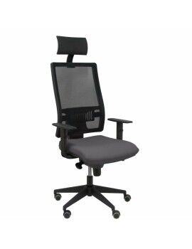 Cadeira de escritório com apoio para a cabeça P&C B10CRPC Cinzento Cinzento escuro
