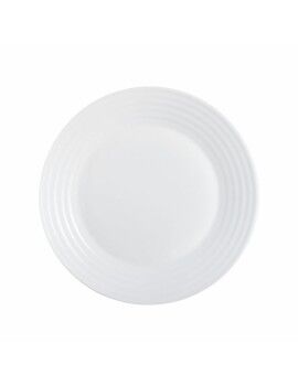 Plato de Postre Luminarc Harena Blanco Vidrio (Ø 19 cm)