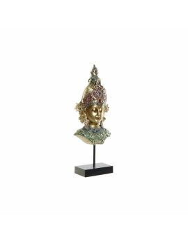 Figura Decorativa DKD Home Decor Multicolor Dorado Buda Oriental 15 x 7 x 38 cm