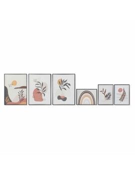 Cuadro DKD Home Decor Hoja de planta (40 x 2,8 x 60 cm)