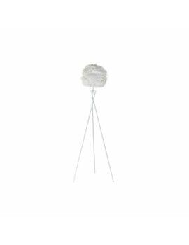 Lámpara de Pie DKD Home Decor Metal Blanco Pluma (40 x 40 x 150 cm)