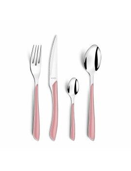 Cubertería Amefa Eclat Rosa Metal (24 pcs)