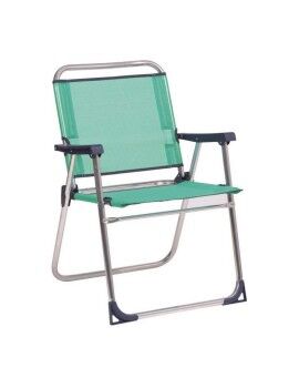 Cadeira de Praia Alco 631 ALF/30 Alumínio Fixa Verde 57 x 78 x 57 cm (57 x 78 x 57 cm)