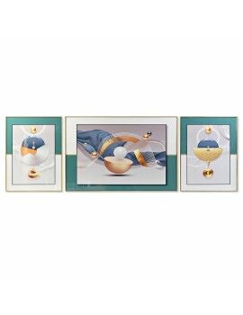 Juego de 3 cuadros DKD Home Decor Moderno (240 x 3 x 80 cm)