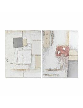 Cuadro DKD Home Decor 90 x 3,7 x 120 cm Abstracto Moderno (2 Unidades)