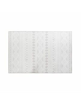 Tapete DKD Home Decor Cinzento Branco Ikat (120 x 180 x 0,4 cm)